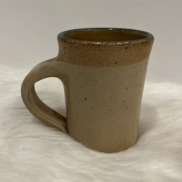 Vintage Monroe Salt Works of Maine Mug Pottery Glaze Rooster Ceramic - Picture 2 of 7